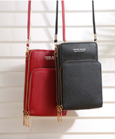 Petit sac étanche pour téléphone portable personnalisé pochette pour femme sac à main portefeuille porte-cartes sacs de messager pour femmes à la mode