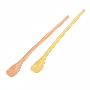 Scatola di 216 XLong 22cm cucchiai di plastica per feste estive bomboniere - Product Image 2