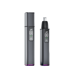 Nouvelle tondeuse électrique <span class=keywords><strong>pour</strong></span> <span class=keywords><strong>nez</strong></span> et sourcils rasoir Portable <span class=keywords><strong>nez</strong></span> oreille rasoir Usb charge noir batterie plastique Logo personnalisé - Product Image 4