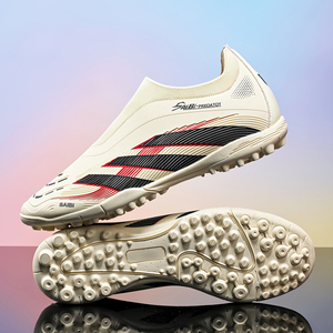 Botas <span class=keywords><strong>de</strong></span> fútbol con microtacos <span class=keywords><strong>de</strong></span> cuello bajo <span class=keywords><strong>de</strong></span> Factory <span class=keywords><strong>Outlet</strong></span>, personalizables con marca, opciones <span class=keywords><strong>de</strong></span> tamaño/color completas, malla transpirable para todo el año TF - Product Image 4