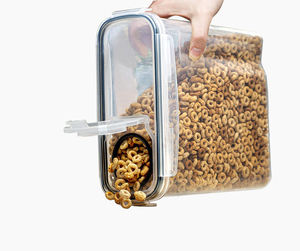 SANS BPA Distributeur Gardiens Récipients Hermétiques de Nourriture De Cuisine De Stockage de Céréales En Plastique Conteneur - Product Image 1