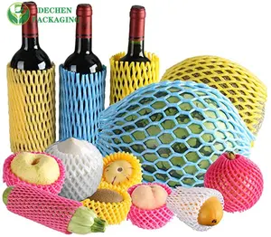 Foam Protective Net Plastic Net Food Grade Bubble Net For Fruit Packing