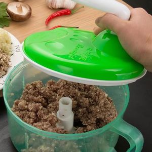 Multi-Functional Household Kitchen <b>Vegetable</b> <b>Cutter</b> Manual Meat Grasping Machine Garlic Stuffing Grasping Fruit <b>Vegetable</b> Tools - Product Image 2