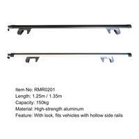 Barres transversales de toit en aluminium robuste - Ajustement universel pour Toyota 4Runner et Jeep Wrangler JK, compatible avec les tentes de toit