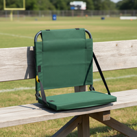 Chaise de stade pliable légère et portable pour extérieur, camping, pêche, plage, en tissu Oxford 600D, anti-salissure