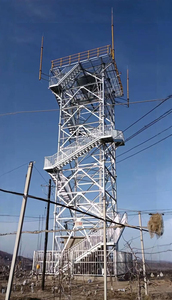 Tùy chỉnh 4-chân thép an ninh tháp canh phòng cháy chữa cháy bảo vệ hệ thống giám sát phụ kiện Viễn Thông - Product Image 6