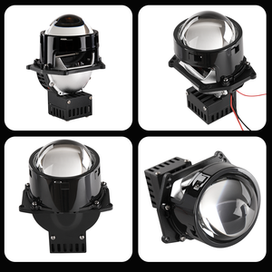 Kit de rénovation de lentille de projecteur <span class=keywords><strong>Bi</strong></span>-Led de voiture universelle Super Bright Zdp50 150W 3.0 pouces pour véhicules H4 H11 - Product Image 2