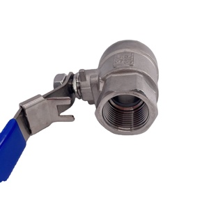 Cf8m 1000 wog bóng van khóa 316L thép không gỉ cấp thực phẩm DN50 nữ chủ đề 2-inch van điều khiển cho nước dầu khí axit - Product Image 4