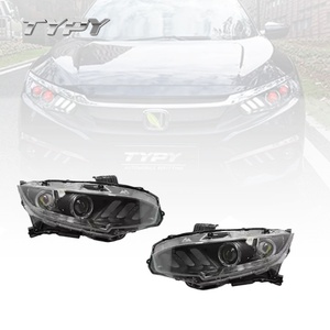 Faro Delantero Personalizado para Automóvil, Luz Dinámica LED de Giro para Honda Civic Décima Generación 2016 2017 2018 2019 2020 2021 - Product Image 2