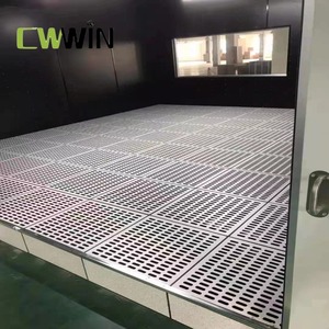 Tĩnh điện xả (ESD) HPL/ PVC gạch Lưu lượng không khí chiếu bảo trì tầng đục Sàn thép - Product Image 3