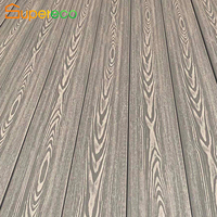 Terrasse moderne en teck composite WPC antidérapante et imperméable, en plastique préfabriqué, en bois d'ipé pour terrasse de bateau sur balcon extérieur