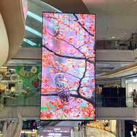 Ventes directes d'usine Visite guidée Ascenseur Verre clair Led Mur vidéo Écran HD Transparent Led Affichage pour centre commercial