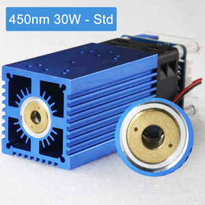 Mô-đun khắc <span class=keywords><strong>laser</strong></span> xanh công suất cao 450nm 455nm 5W 30W có thể điều chỉnh tiêu cự với điều chế TTL/PWM, đầu <span class=keywords><strong>laser</strong></span> xanh chất lượng cao - Product Image 2