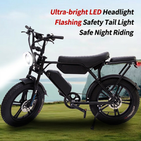 Vélo Électrique Urbain Adulte avec Cadre en Acier Carbone, Moteur Puissant, Batterie Lithium 48V 30Ah, Autonomie Étendue de 85km, Pneus Larges