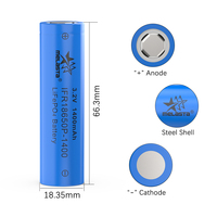 Sel Baterai Lithium Iron Phosphate (LiFePO4) Silinder 3.2V 1400mAh Rechargeable Deep Cycle Melasta Wholesale IFR18650