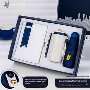 Coffret Cadeau d'Affaires Personnalisable avec Logo, Fait Main, Gravé, Moderne, Simple, en Métal Haut de Gamme, Pratique, pour Anniversaire d'Entreprise - Product Image 2