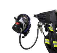 Vente flash : Appareil respiratoire d'urgence incendie haute pression SCBA 6L en acier, 60 minutes