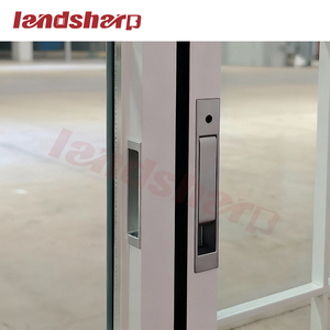 Ventana plegable de aluminio para cocina Ventana plegable de doble acristalamiento con apertura media - Product Image 3