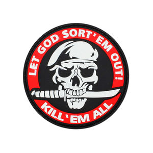 Que Dios los Separe, Muérelos a Todos, Parches de PVC 3D con Ganchos - Product Image 3