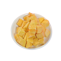 BRC-gecertificeerde IQF diepvries mango blokjes 10x10mm OEM |   Bulk vacuümverpakte tropische fruitblokjes voor babyvoeding en yoghurtmix