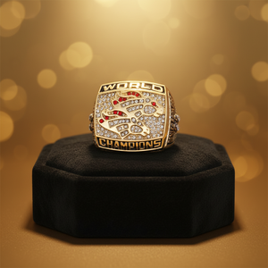 NFL 1998 <span class=keywords><strong>Denver</strong></span> <span class=keywords><strong>Broncos</strong></span> kampioenschapsring met natuursteen en legering, sportkampioenenring, milieuvriendelijke legeringsring voor heren - Product Image 1