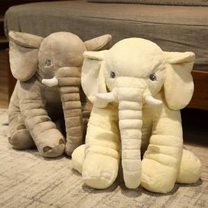 Peluche personnalisée, adorable éléphant géant en peluche, poupée personnalisée avec tissu en peluche doux pour le confort des enfants, cadeau de naissance - Product Image 3