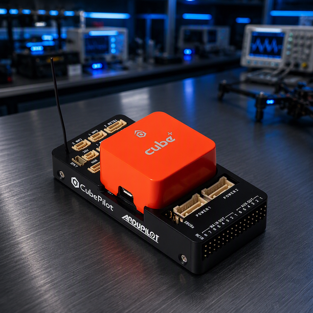 HEX Cube Orange Plus Flight Controller STM32H757 Triple IMU ADS-B Carrier Board 73g 400MHz 14PWM ArduPilot for UAV Drone