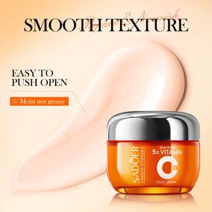 OEM Coréen Private Label SADOER quintuple vitamine C crème hydratante raffermissante blanchissante crème éclaircissante apaisante pour <span class=keywords><strong>peau</strong></span> sèche - Product Image 6