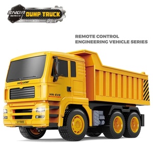 SJY-13553 ZD Racing Camion benne télécommandé 6 canaux à l'échelle 1:18 en métal, véhicule de construction RC avec lumières LED, portée de 25 m - Product Image 5
