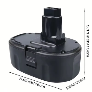 <span class=keywords><strong>Batterie</strong></span> de remplacement <span class=keywords><strong>5Ah</strong></span> 18V DC9096 pour outils électriques sans fil Dewalt DC9098 DC9099 DW9095 DW9098 DC9182 rechargeables - Product Image 2