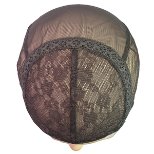 HYUNDU Cappuccio per Parrucca da Donna Leggero Marrone in Nylon con Pizzo, Durevole e Traspirante, per Extension Fai-da-te con Forte Tenuta - Product Image 1