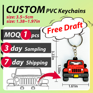 Porte-clés mousqueton 2D en caoutchouc PVC, série voyage Moyen-Orient tendance, avec carte du drapeau saoudien en relief, cadeau Ramadan, multifonction, Orange <span class=keywords><strong>Guy</strong></span> - Product Image 6