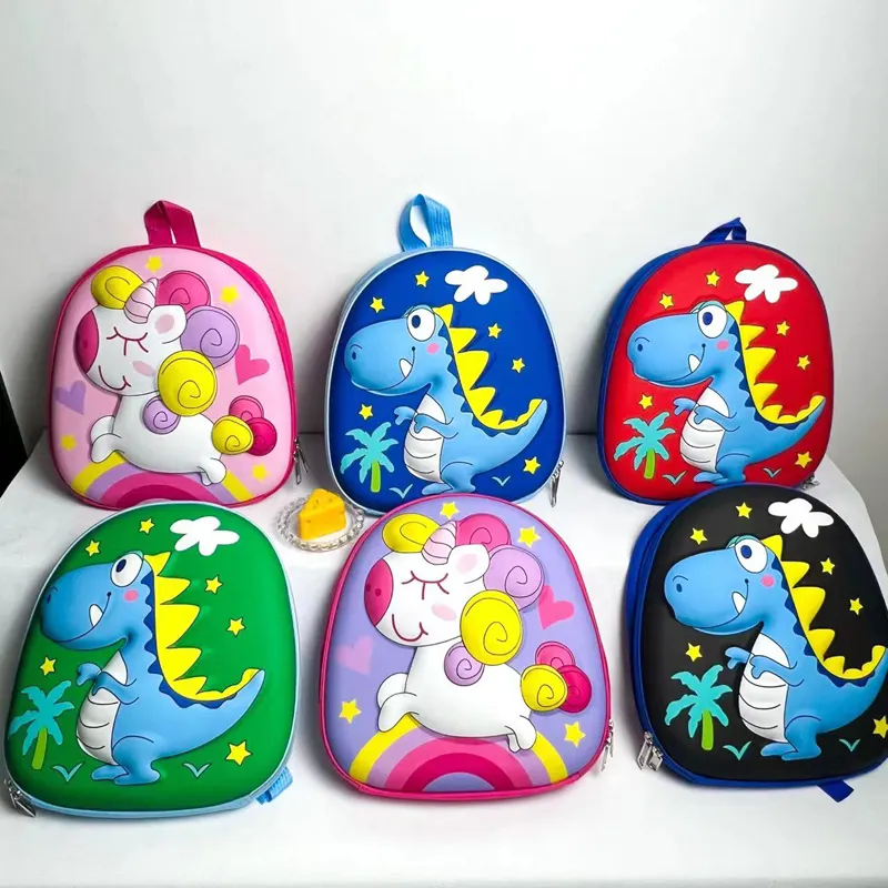 Mới nhất phổ biến dễ thương khủng long phim hoạt hình hình dạng Mochila mochilas escolares dễ thương Unicorn Trường Mẫu Giáo Túi