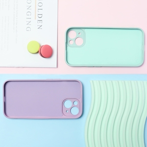 Pour <span class=keywords><strong>iPhone</strong></span> 15 étui <span class=keywords><strong>Silicone</strong></span> Gel caoutchouc <span class=keywords><strong>coque</strong></span> microfibre tissu doublure coussin souple TPU couverture de téléphone pour <span class=keywords><strong>iPhone</strong></span> 11 13 14 15 Pro Max - Product Image 3