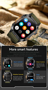 Maxtop Pantalla Completa Inteligente IP68 Impermeable Hombres Mujeres Original Smartwatch Deporte Fitness Relojes Inteligentes - Product Image 6