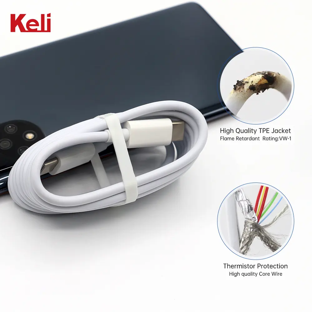 Keli Original Fast Charging USB Cable For Xiaomi Huawei Samsung Mobile For Android Charger Cable Fast Data Charging Cable