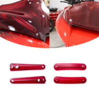 Support de pare-brise de remplacement pour moto Klock Werks Flare, compatible avec Harley Street Road Glide 2023.5 et versions ultérieures