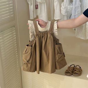 Girl's Summer Suit Summer New Children's T-shirt <strong>Dress</strong> 2-piece Skirt Fashion Kids Clothes - Product Image 1