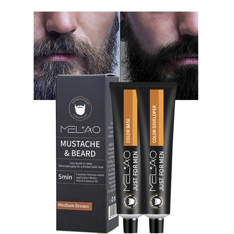 Custom 5 min Henna Hair Dye For Men Women 100% Natural Chemical Free Dye for Hair Beard Mustache Dying Cream