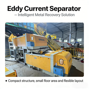Separador de Corrientes Parásitas para Pequeñas Empresas, Máquina de Reciclaje de Metales para el Procesamiento de Chatarra - Product Image 3