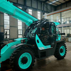 Empilhadeira Telehandler de Alta Capacidade 3t 4t 4.5t com Altura de Elevação de 7.4m 9m 12m 14m 18m Aprovada pela CE - Product Image 6