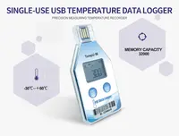 جديد وصول TZONE الرقمية USB درجة الحرارة مسجل بيانات