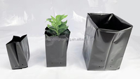 Sac de culture respirant en LDPE/PE biodégradable et compostable, pot de plantation intelligent à élagage aérien, logo personnalisé, service OEM 1-20