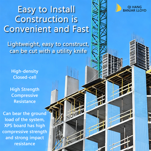 Công nghiệp vuông XPS Hội Đồng Quản trị bọt thân thiện với môi ngoài trời cách nhiệt tường gạch <span class=keywords><strong>backer</strong></span> Bảng điều chỉnh chất lượng cách điện mái sưởi ấm tấm - Product Image 3