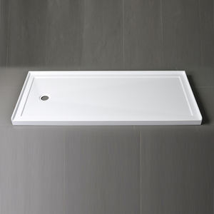 Pabrik CUPC akrilik putih 3-dinding Alcove ambang tunggal dasar <span class=keywords><strong>Shower</strong></span>/nampan/Pan untuk penggunaan dalam ruangan/kamar mandi dari Cina - Product Image 3