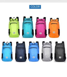 Sac à dos pliable personnalisé avec logo, sac de rangement de voyage, léger, durable, pour le camping et les sports - Product Image 6