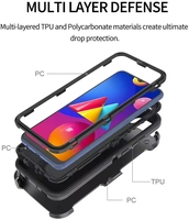 Gscase, venta al por mayor, Clip de cinturón resistente, funda a prueba de golpes, funda de teléfono Defender para Samsung S24 Ultra A05S A54 A34 A24 A14 5G