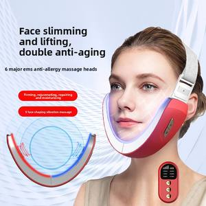 <span class=keywords><strong>Appareil</strong></span> de remodelage du visage électrique <span class=keywords><strong>pour</strong></span> éliminer le <span class=keywords><strong>double</strong></span> <span class=keywords><strong>menton</strong></span>, lifting du visage en V, <span class=keywords><strong>pour</strong></span> la peau flasque - Product Image 1