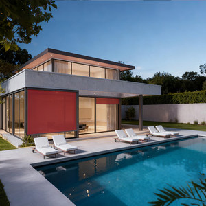 Tissu d'extérieur haut de gamme 100 % polyester anti-UV, antistatique et résistant à l'abrasion pour stores motorisés et pergolas - Product Image 5