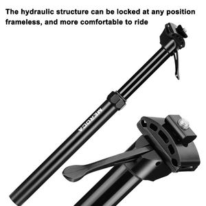 <span class=keywords><strong>Tige</strong></span> de <span class=keywords><strong>selle</strong></span> de vélo télescopique 30.9/31.6mm hauteur réglable Tube de <span class=keywords><strong>selle</strong></span> de vélo <span class=keywords><strong>tige</strong></span> de <span class=keywords><strong>selle</strong></span> de vélo hydraulique en alliage d'aluminium - Product Image 2